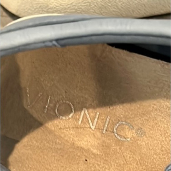 Vionic Women's Light Blue Lace Up Leather Footwear size 10 - Picture 2 of 10